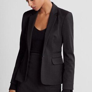 The Limited Stretch Coat Jacket Blazer Black XS